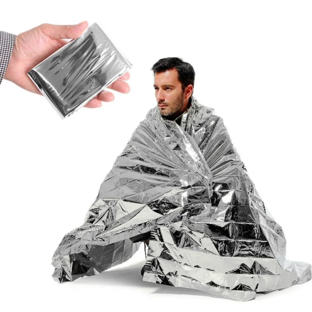 Thermal Emergency Blanket Survival Gear