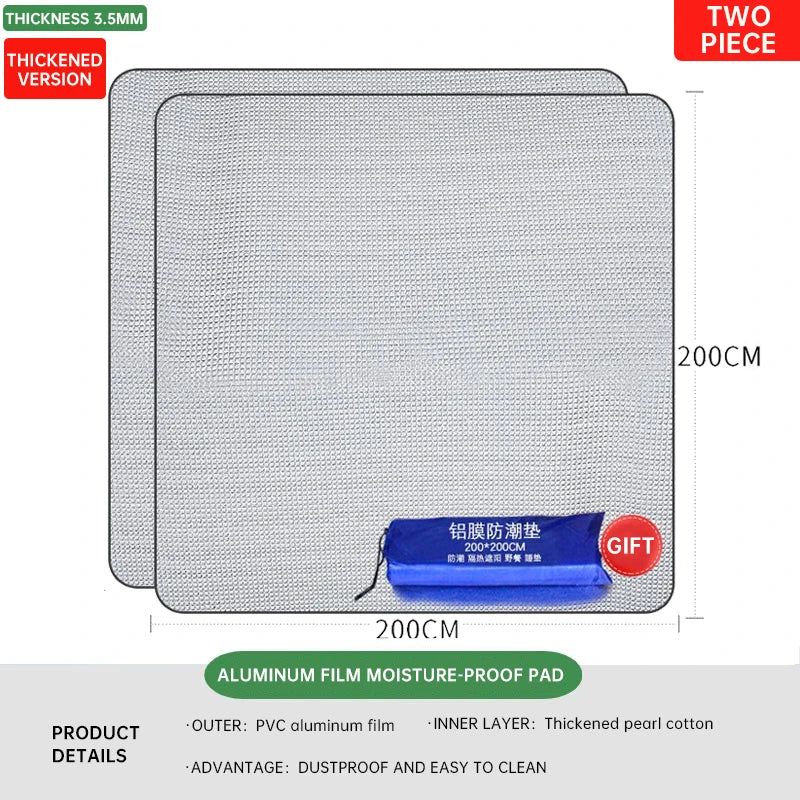 Double-sided Aluminum Film Floor