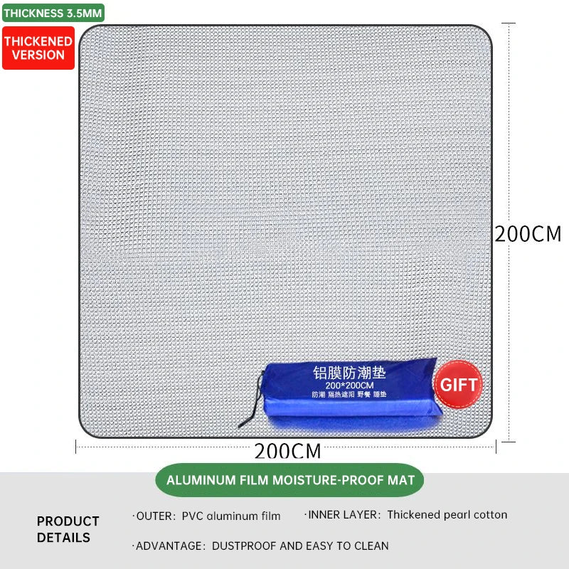 Double-sided Aluminum Film Floor