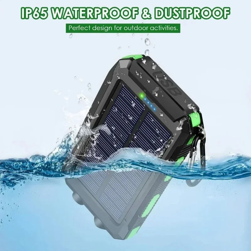 Waterproof Solar Power Bank