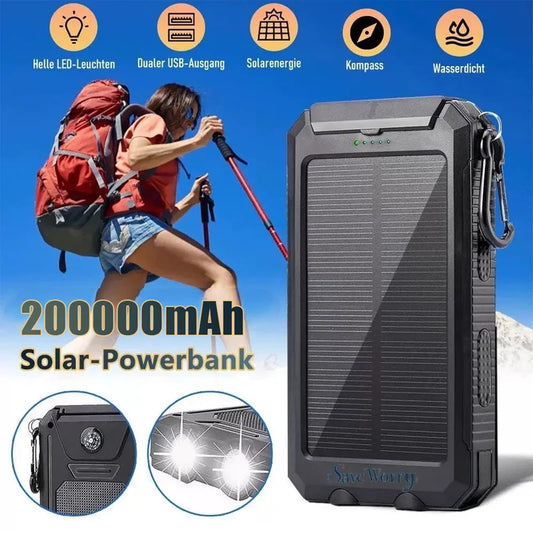 Waterproof Solar Power Bank