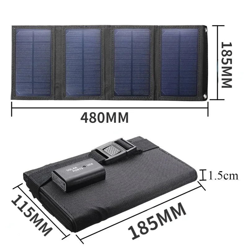 Foldable Solar Pane USB