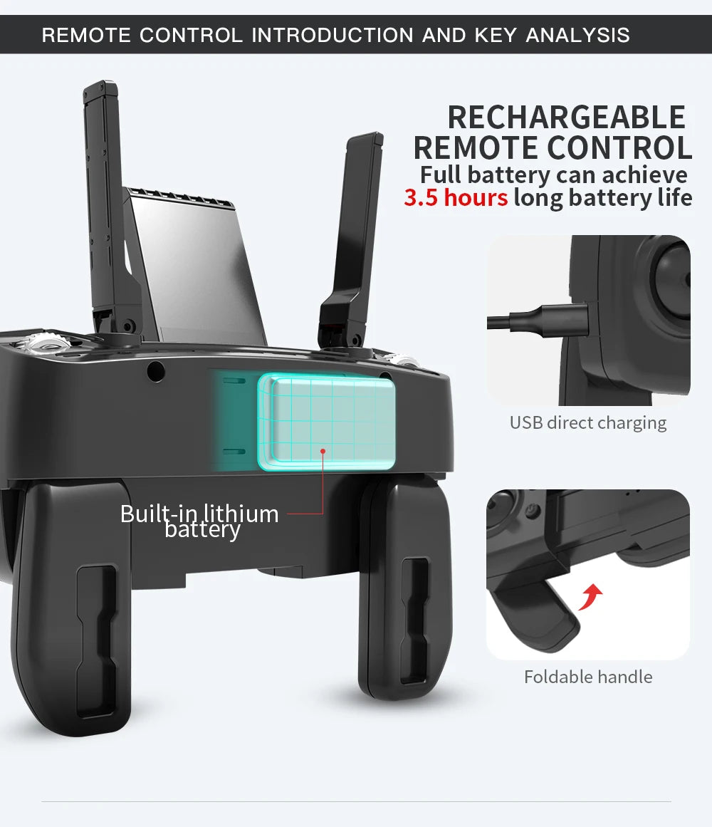 GPS Drone 4K Professional HD Dual Camera 5G WIFI
