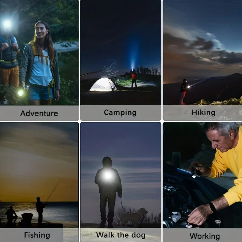 Flashlight with Telescopic Zoom