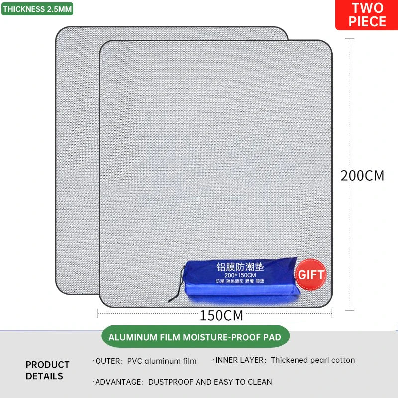 Double-sided Aluminum Film Floor