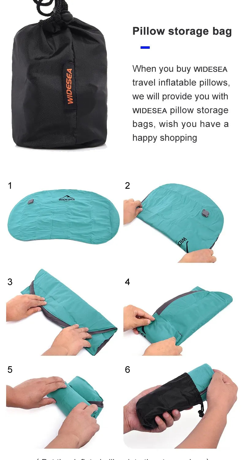 Portable Inflatable Pillow