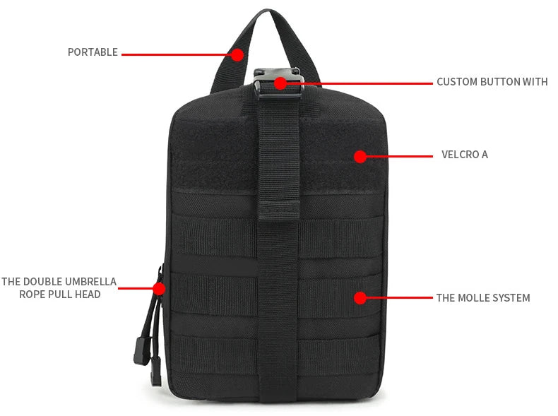 Empty Tactical First Aid Kit