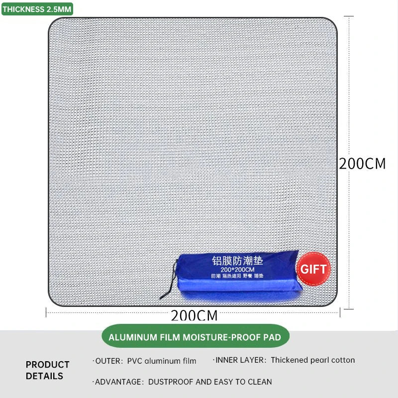 Double-sided Aluminum Film Floor