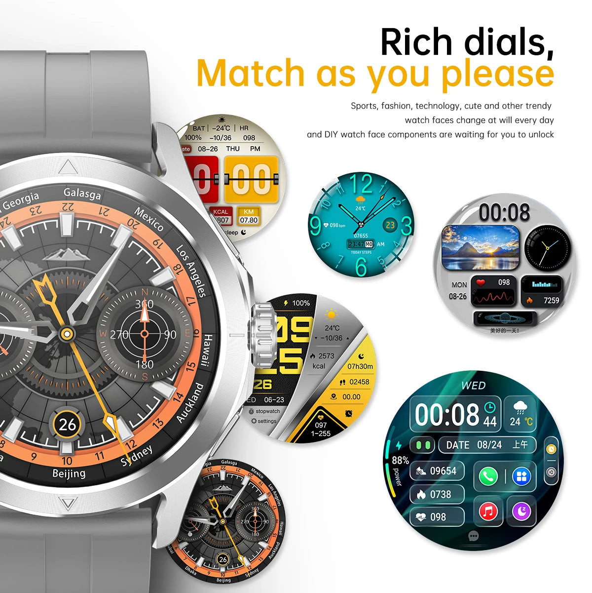 Sports&Camping Smart Watch