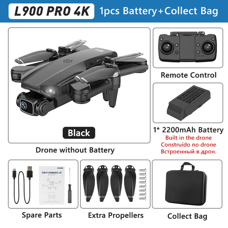 GPS Drone 4K Professional HD Dual Camera 5G WIFI