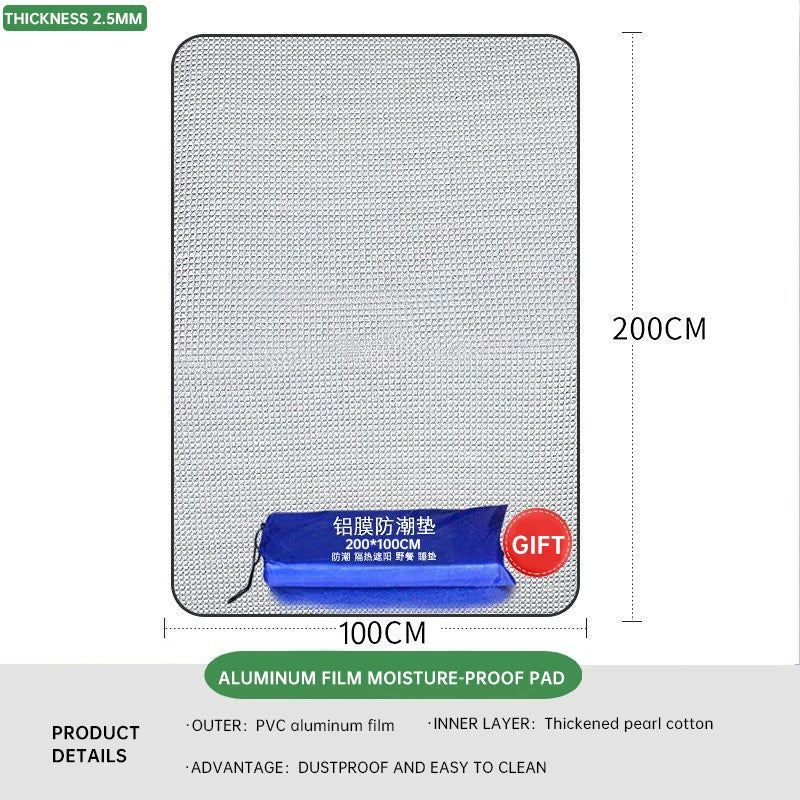 Double-sided Aluminum Film Floor