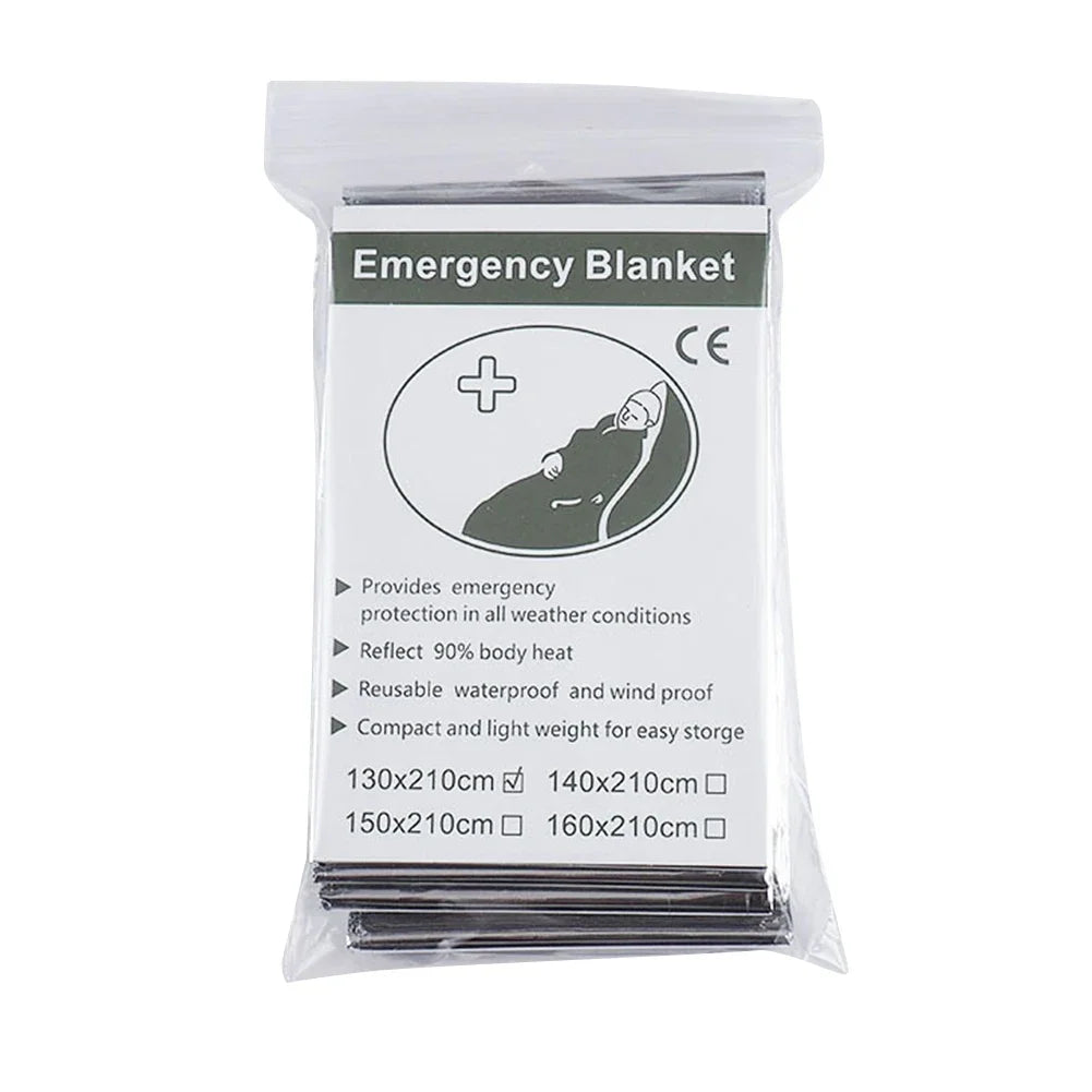 Thermal Emergency Blanket Survival Gear