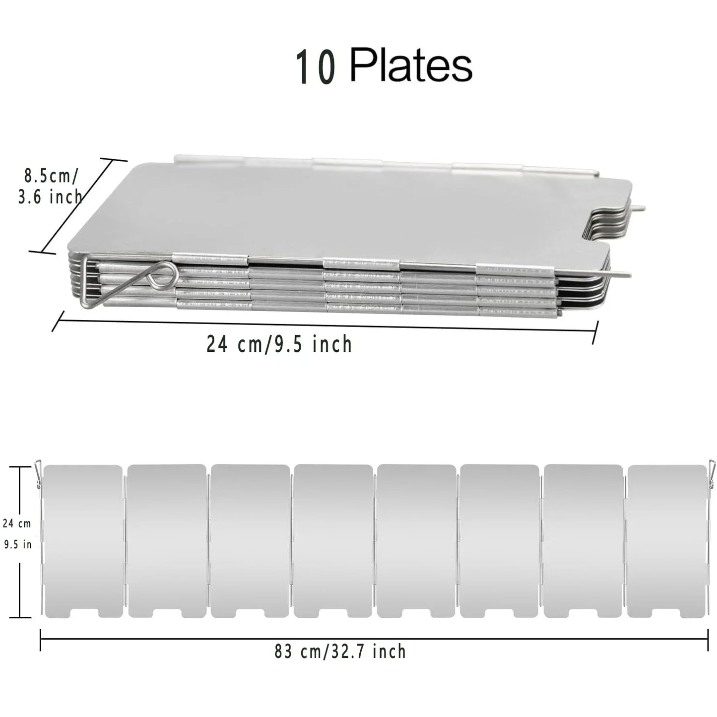 Tall Stove Windscreen-Gas Burner