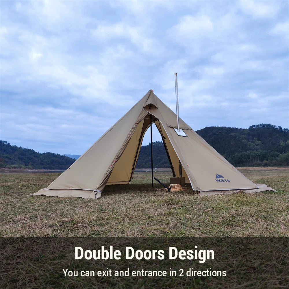 5-8 People Tipi Hot Tent
