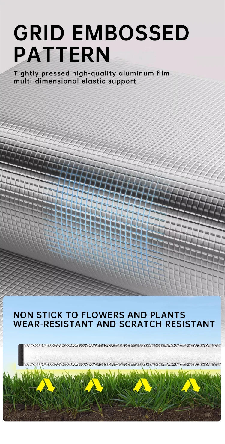 Double-sided Aluminum Film Floor
