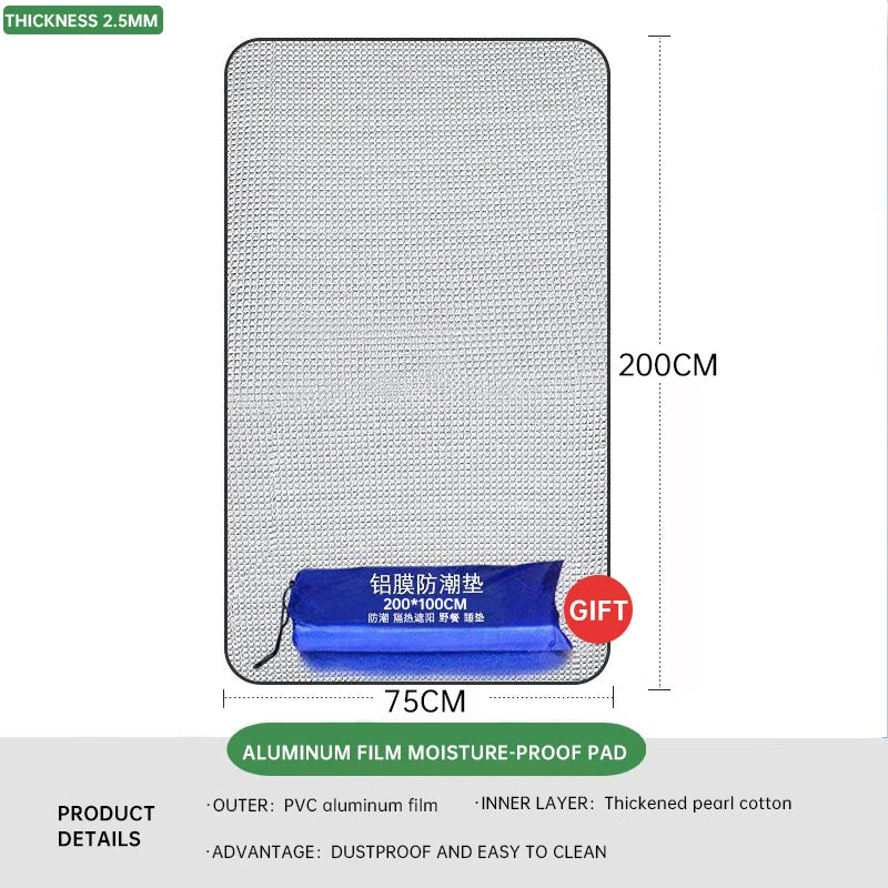 Double-sided Aluminum Film Floor