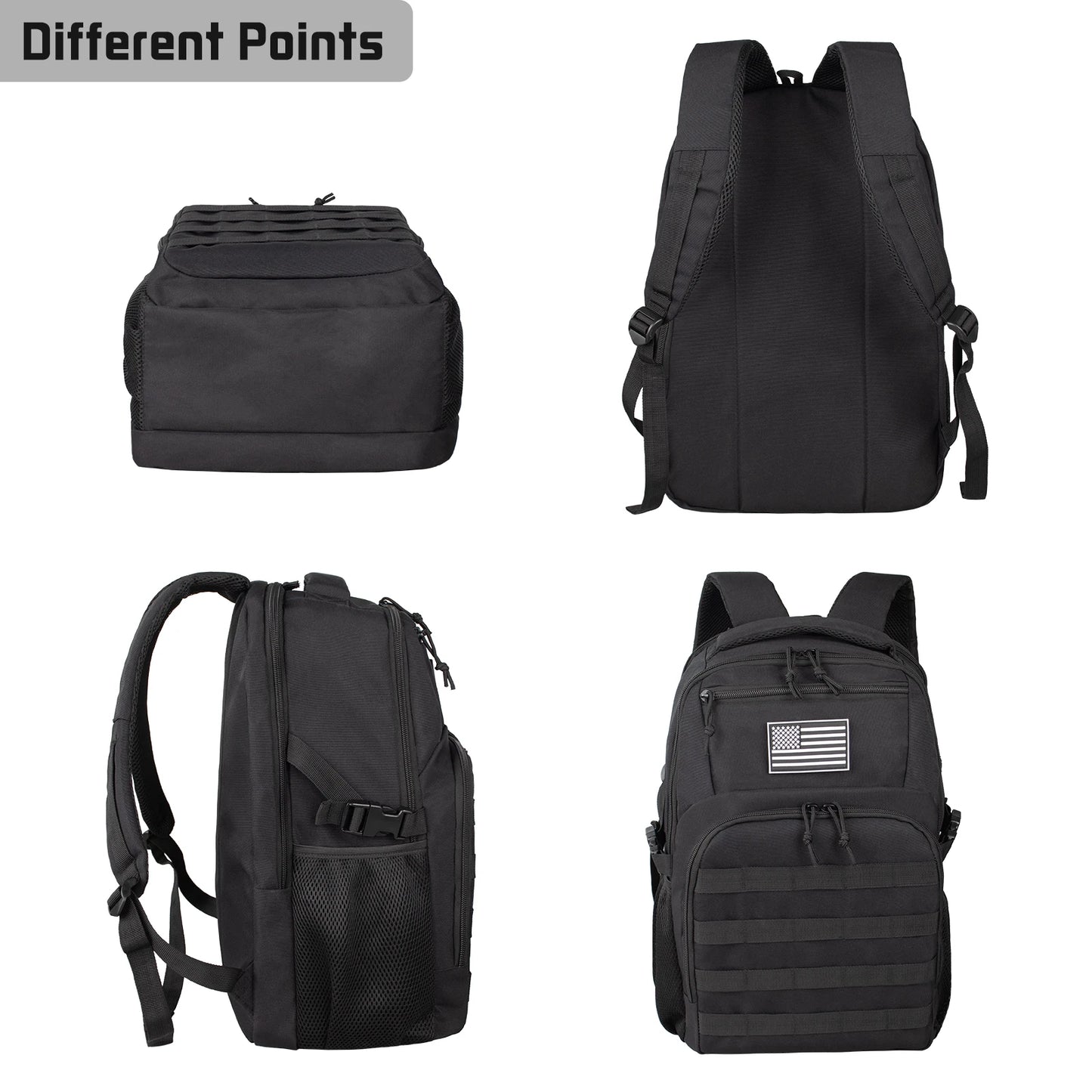 Tactical Backpack Men's Travel Waterproof