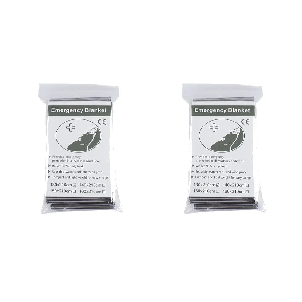 Thermal Emergency Blanket Survival Gear