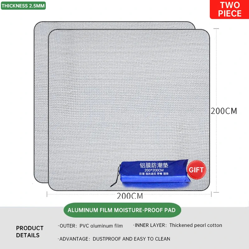 Double-sided Aluminum Film Floor