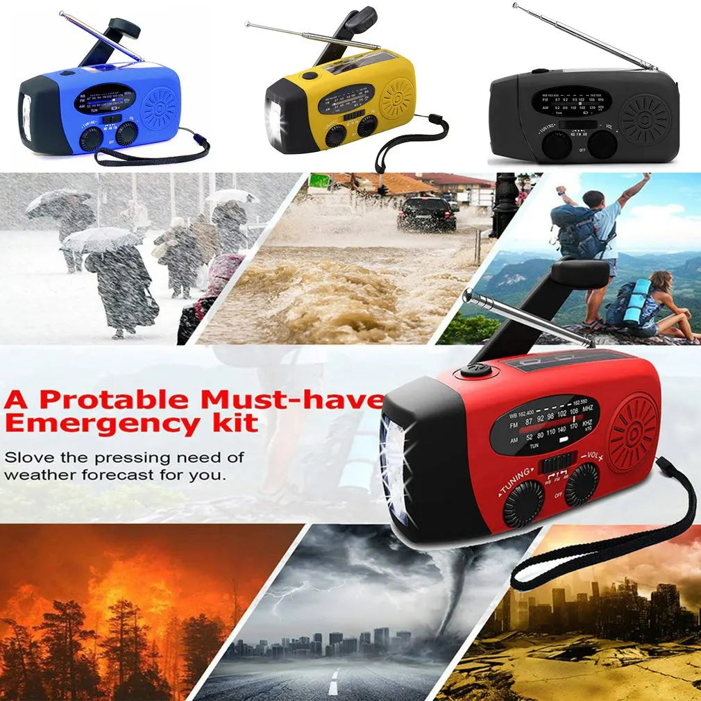Camping Emergency Radio Solar