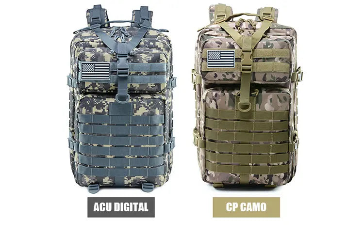 Tactical Backpack Men's Travel Waterproof