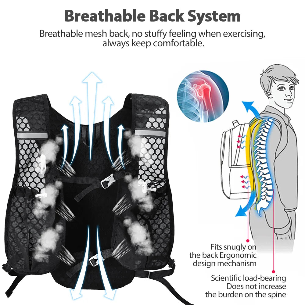 Hydration Vest Trail Running Backpacks