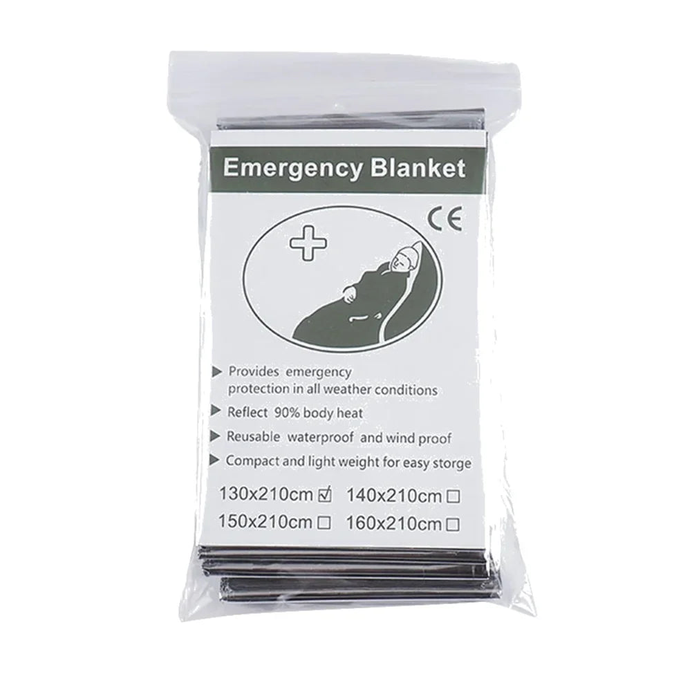Thermal Emergency Blanket Survival Gear