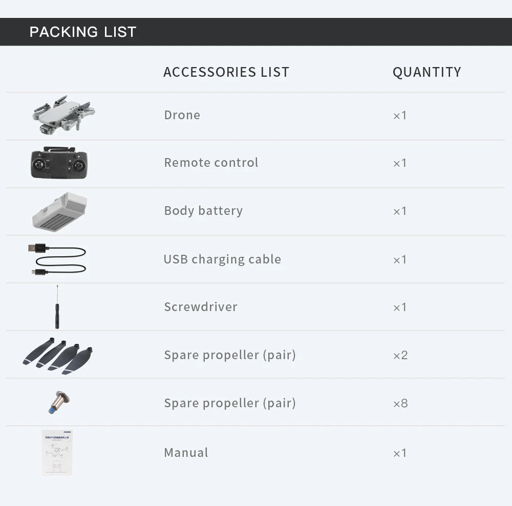 GPS Drone 4K Professional HD Dual Camera 5G WIFI