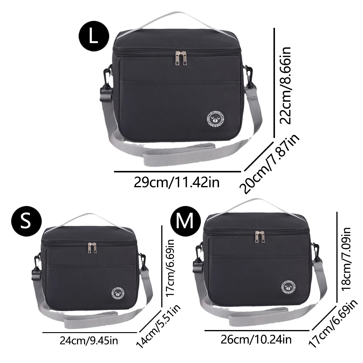 insulated and waterproof lunch bag