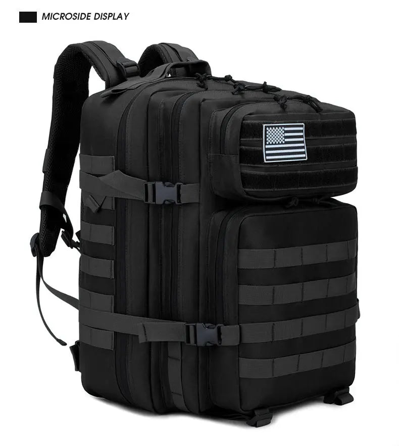 Tactical Backpack Men's Travel Waterproof