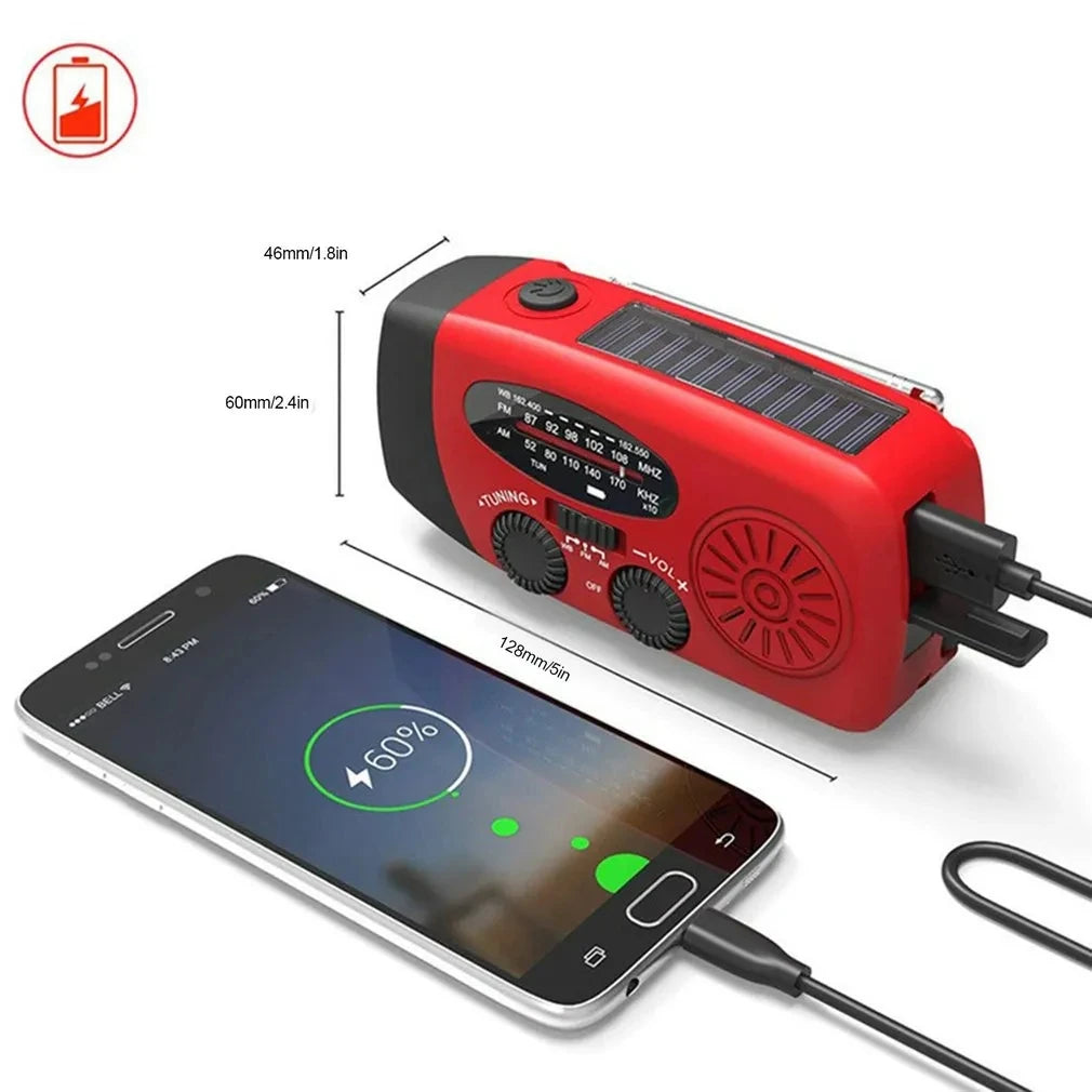 Camping Emergency Radio Solar
