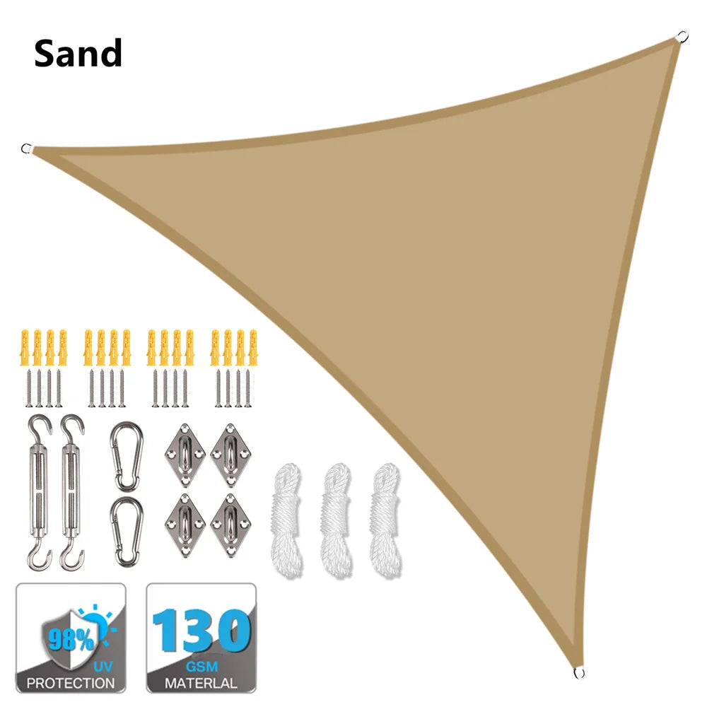 Waterproof Sun Shelter Triangle