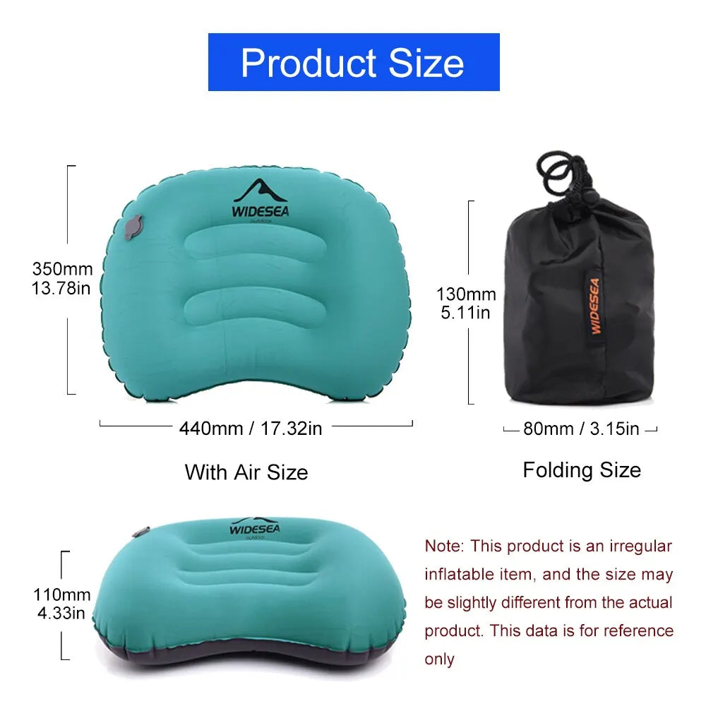 Portable Inflatable Pillow