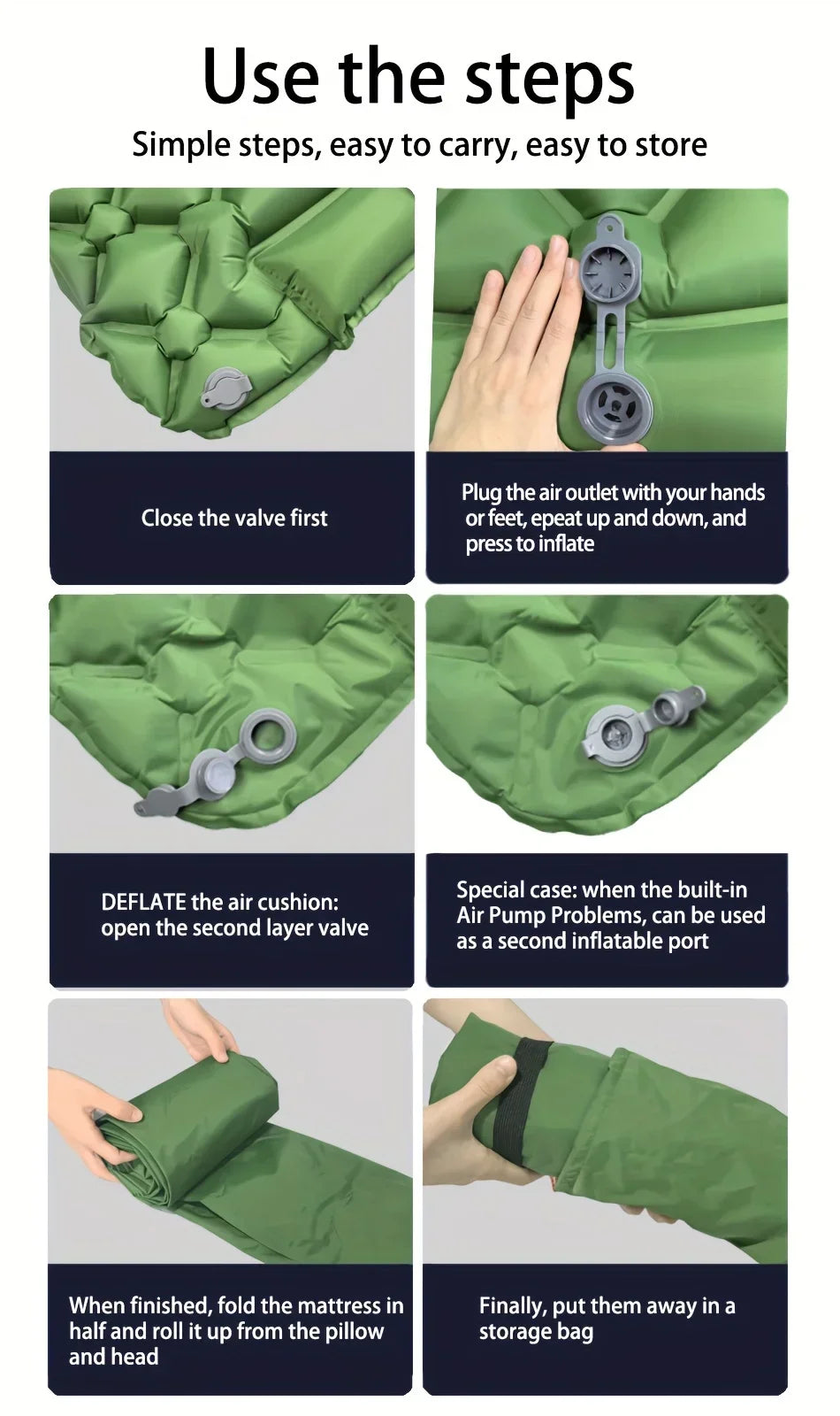 Camping Inflatable Sleeping Pad