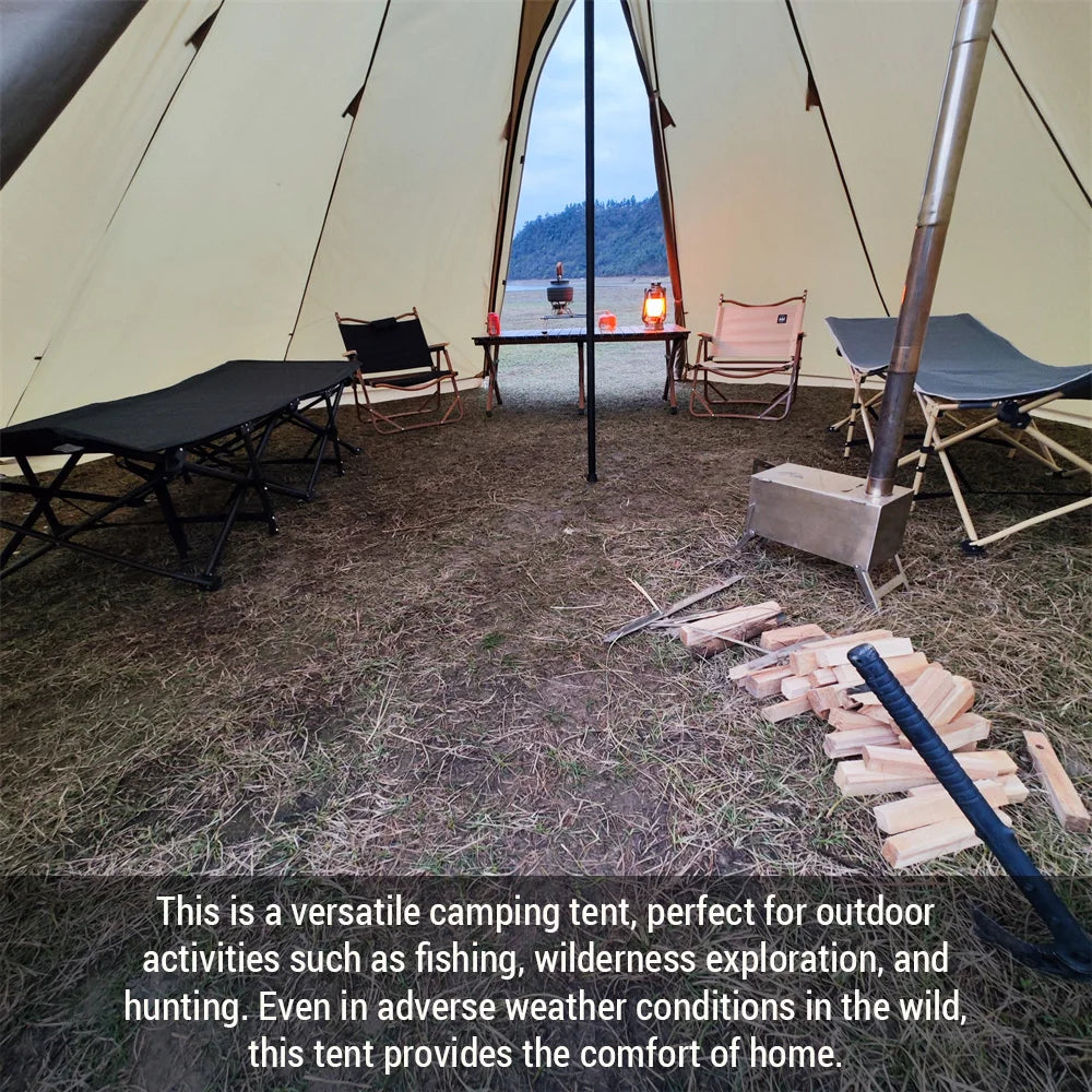 5-8 People Tipi Hot Tent