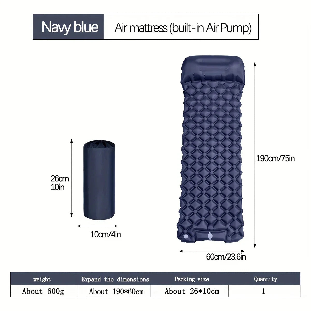 Camping Inflatable Sleeping Pad