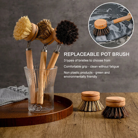 Replaceable Dish Brush