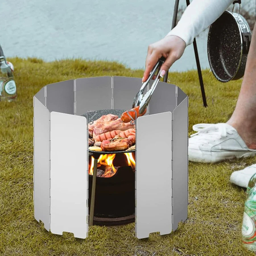 Tall Stove Windscreen-Gas Burner