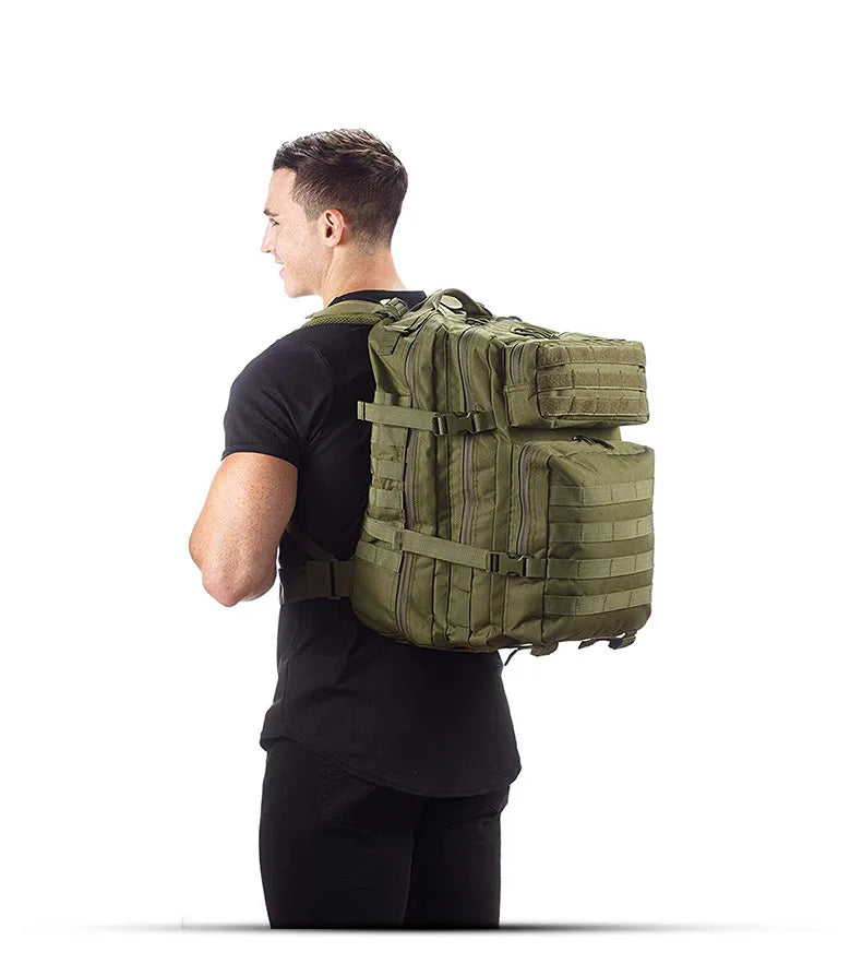 Tactical Backpack Men's Travel Waterproof