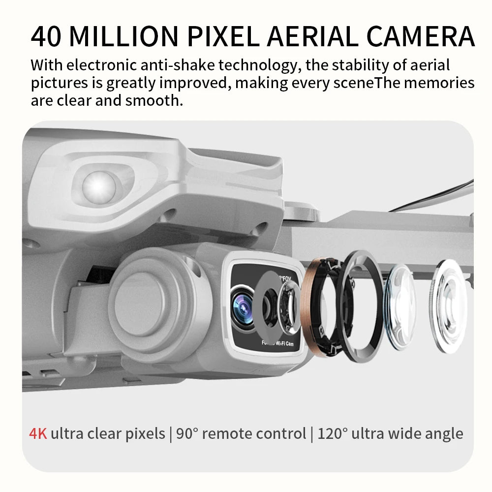 GPS Drone 4K Professional HD Dual Camera 5G WIFI