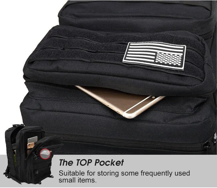 Tactical Backpack Men's Travel Waterproof