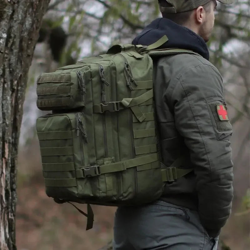 Tactical Backpack Men's Travel Waterproof