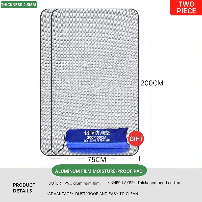 Double-sided Aluminum Film Floor