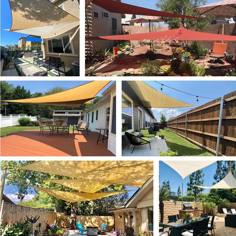 Waterproof Sun Shelter Triangle