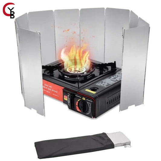Tall Stove Windscreen-Gas Burner