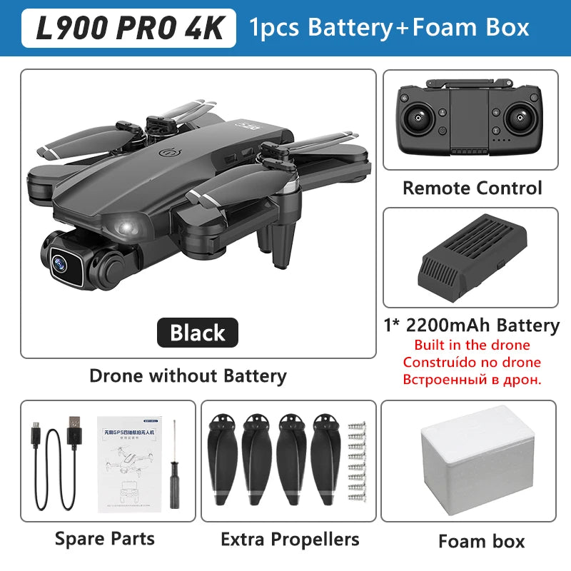 GPS Drone 4K Professional HD Dual Camera 5G WIFI