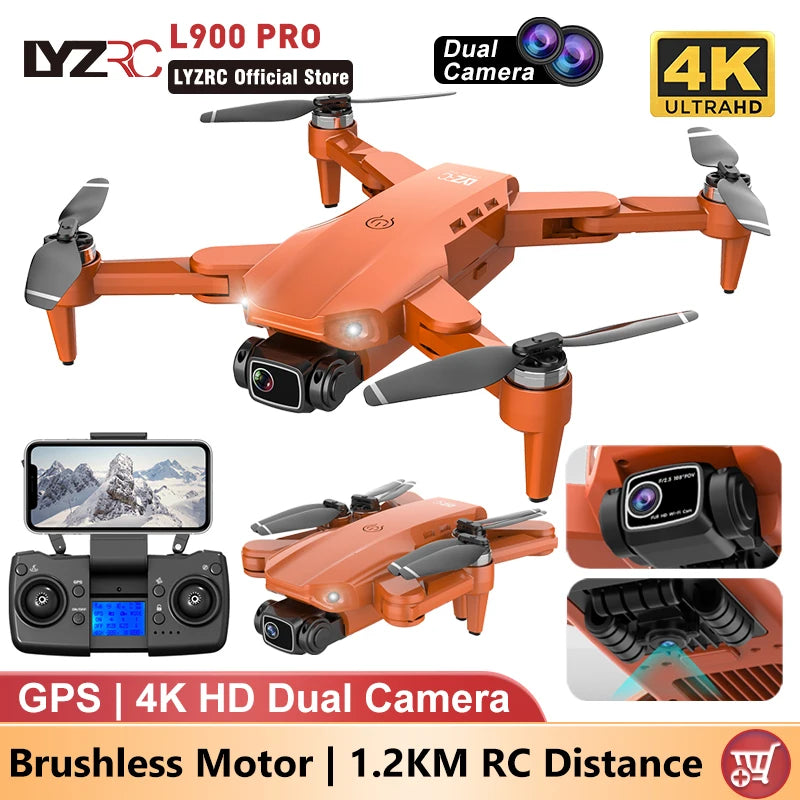 GPS Drone 4K Professional HD Dual Camera 5G WIFI