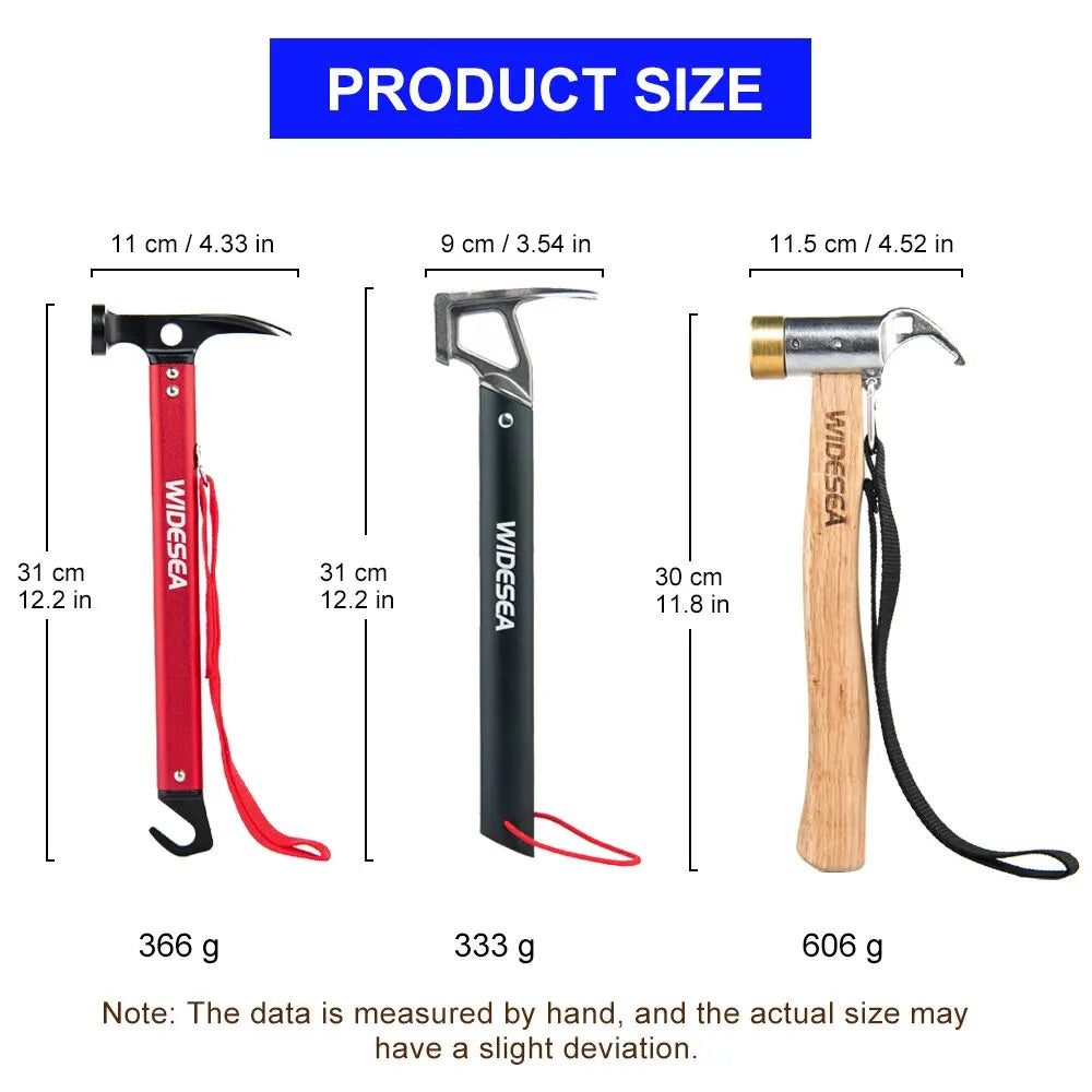camping hammer tent peg