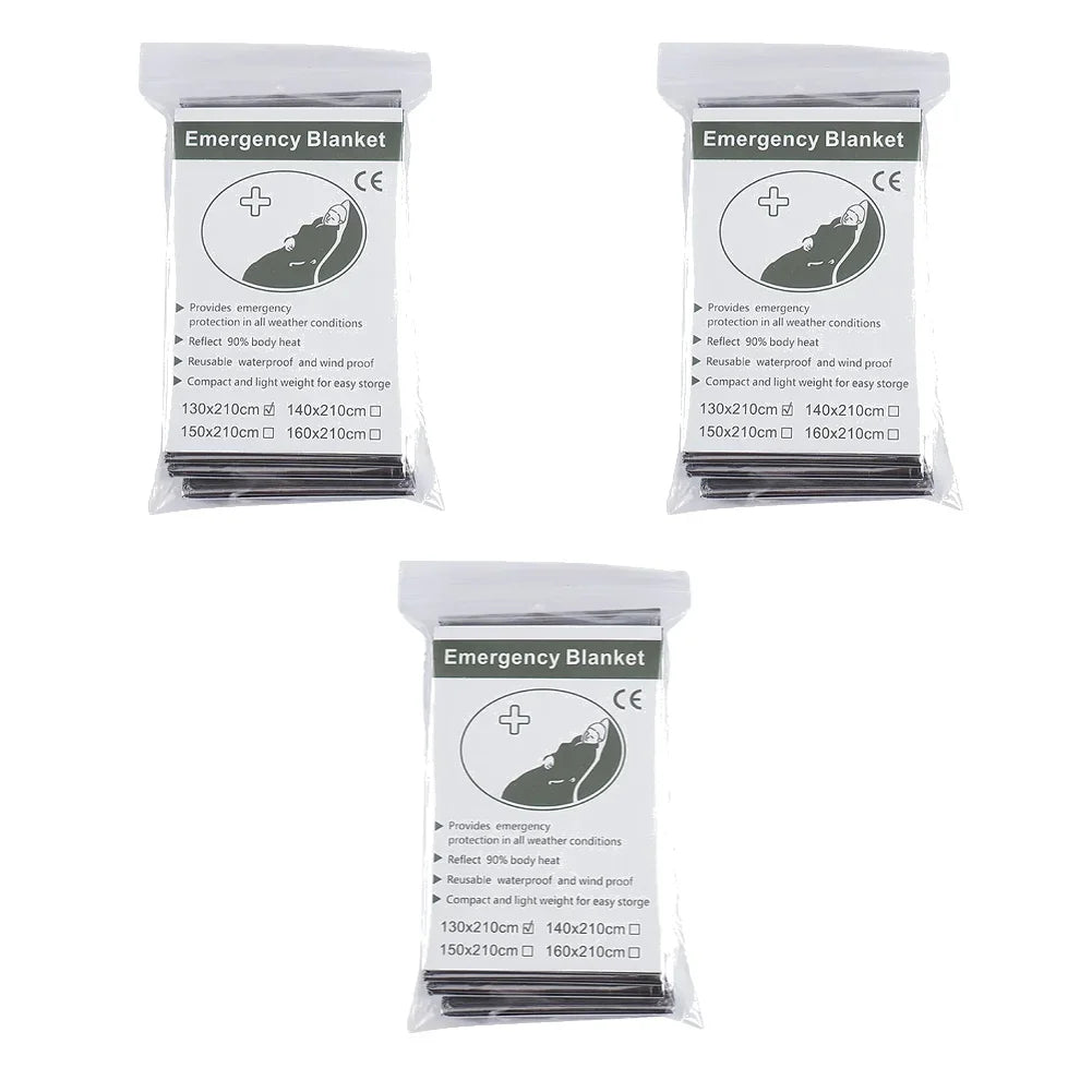 Thermal Emergency Blanket Survival Gear