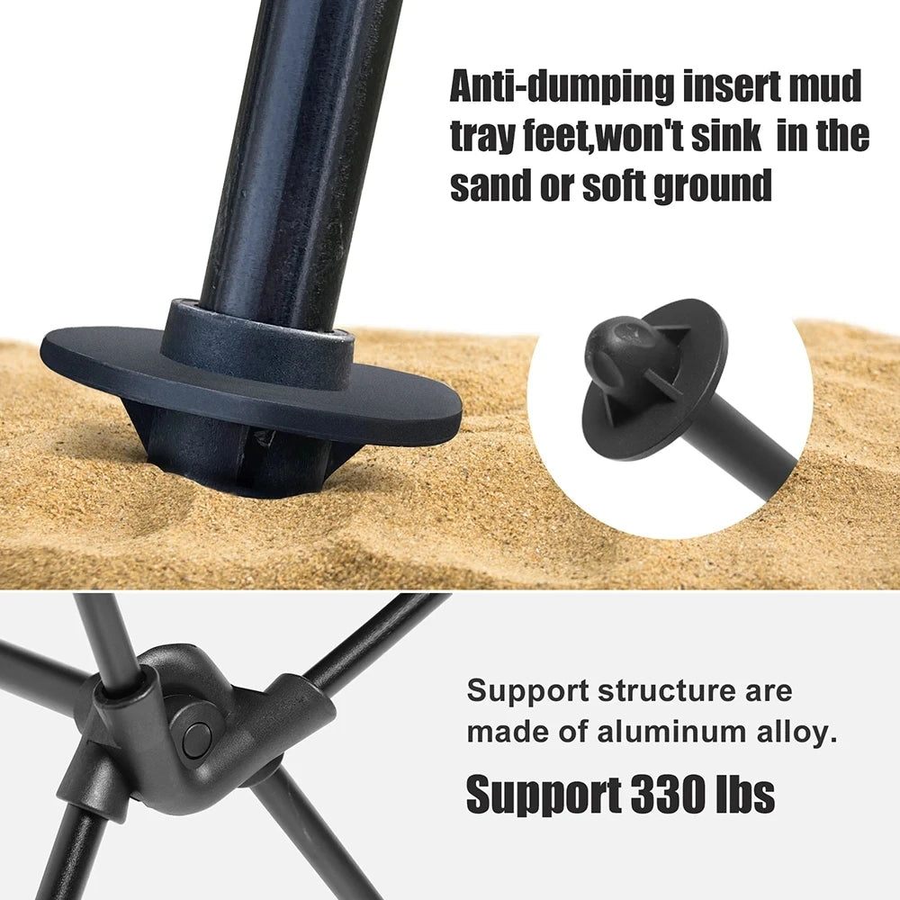 WEST TUNE Folding Camping Chair